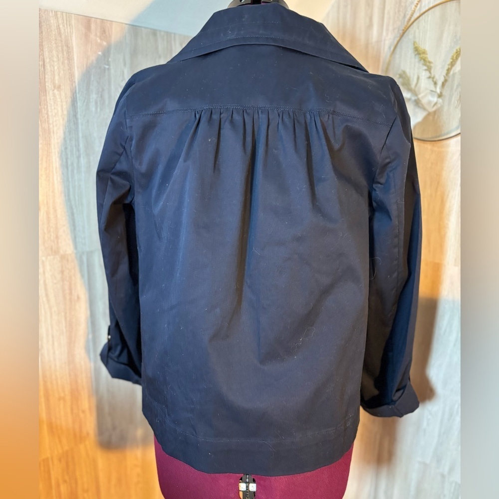 Studio Works Navy Zip-Front Utility Jacket - Picture 2 of 10